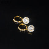 925 Silver Zircon Pendant Earrings for Women Wedding Jewelry