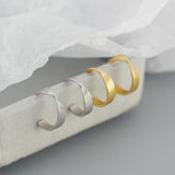 925 Silver Twist Stud Earrings for Women