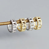 Punk Chain Gothic Ear Buckle for Women Men Jewelry Hoop Earrings