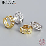 Punk Chain Gothic Ear Buckle for Women Men Jewelry Hoop Earrings
