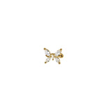925 Silver Zircon Butterfly Ear Clip Loop Jewelry