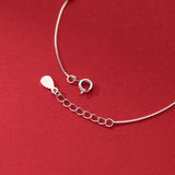 925 Silver Heart Link Charm Bracelet Wedding Jewelry