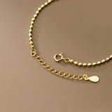925 Silver Geometric Chain Bracelet for Women