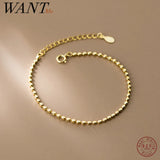 925 Silver Geometric Chain Bracelet for Women