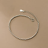925 Silver Geometric Chain Bracelet for Women