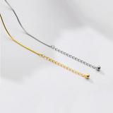 925 Silver Beach Snake Bone Chain Anklet for Women