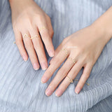 925 Silver Constellation Adjustable Rings for Women