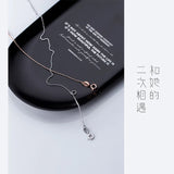 925 Silver Bead Choker Necklace for Women