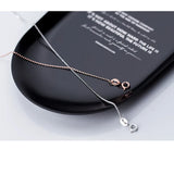 925 Silver Bead Choker Necklace for Women