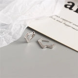 Zircon Geometric Stud Earrings for Women Party Jewelry Gift