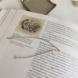 925 Sterling Silver Love Heart Chain Bracelet Wedding Jewelry