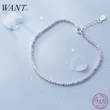 925 Silver Gypsophila Starry Bracelet for Women