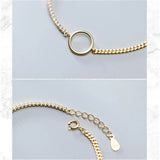 925 Sterling Silver Hollow Cuban link Chain Bracelet Wedding Jewelry Gift