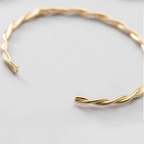 925 Silver Twist Charm Bracelet for Women Party Wedding Gift