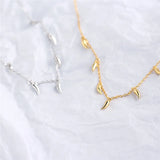 925 Silver Little Pepper Cuban Chain Necklace for Women
