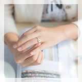 925 Silver Adjustable Daisy Flowers Rings Women Party Wear Gift