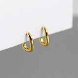 925 Sterling Silver Minimalist Stud Earrings for Women