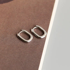 925 Sterling Silver Minimalist Stud Earrings for Women