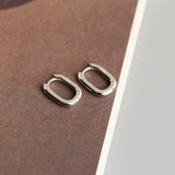 925 Sterling Silver Minimalist Stud Earrings for Women
