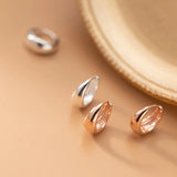 925 Silver Geometric Ear Buckle for Women