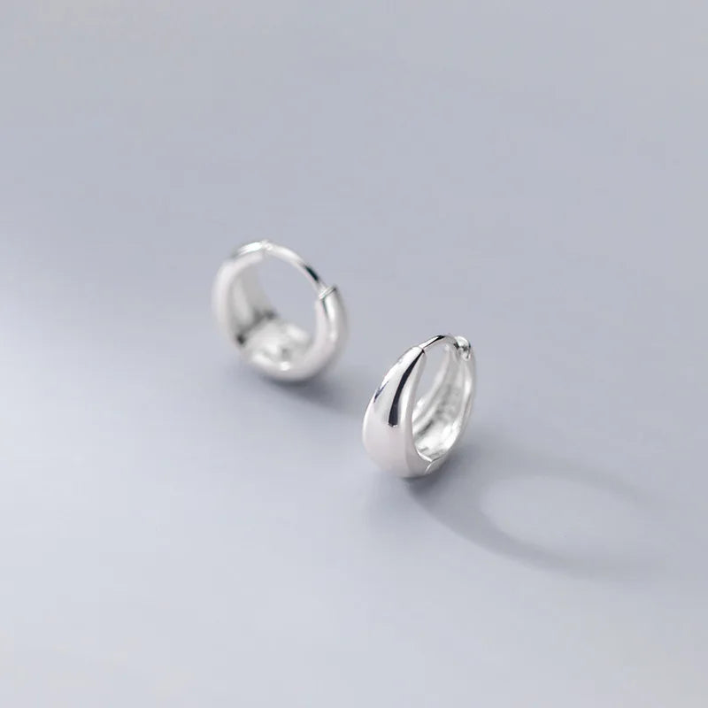 925 Silver Geometric Ear Buckle for Women
