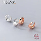 925 Silver Geometric Ear Buckle for Women