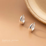 925 Silver Geometric Ear Buckle for Women