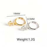 925 Silver Anchor Tassel Stud Earrings for Women Boho Hoop Jewelry Gift
