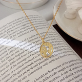 925 Silver Earth Pendant Necklace for Women