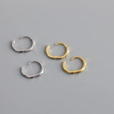 925 Sterling Silver Round Stud Earrings for Women