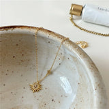 925 Silver Light Star Zircon Pendant Necklace Gift
