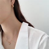 925 Silver Light Star Zircon Pendant Necklace Gift