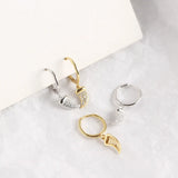 Wolf Teeth Stud Earrings 925 Sterling Silver Party Wedding Jewelry Gift