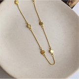 Boho Star Choker Chain Necklace 925 Silver Party Jewelry
