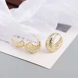 925 Silver Bohemian Unusual Earrings Women Party Jewelry Gift
