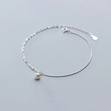 Snake Bone Chain Multilayer Pave CZ Charm Bracelet 925 Sterling Silver