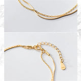 Snake Bone Charm Cross Bracelets 925 Sterling Silver Minimalist Jewelry