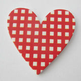 WBNWGG 34MM*36MM Love Wooden Buttons Mix 30Pcs