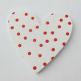 WBNWGG 34MM*36MM Love Wooden Buttons Mix 30Pcs