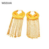 Bright Dubai Tassels Earrings Eardrop African Ethiopian Arab Women Girls