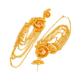 Dubai 24K Tassels Earrings for Women Girls Party Earrings Jewelry