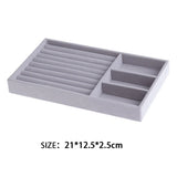 Velvet Jewelry Display Box Holder