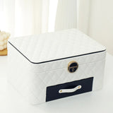 3-layer Large Jewelry Box High Capacity Storage Organizer