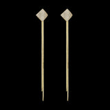 925 Silver Drop Earrings Long Dangle Tassels Korea Party Gift