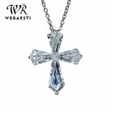 Fashion Silver Cross Pendant Necklace for Women