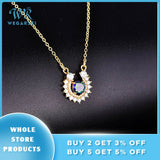 Pink Princess Hot Silver Wedding Necklace & Pendants