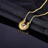 Pink Princess Hot Silver Wedding Necklace & Pendants