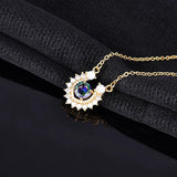 Pink Princess Hot Silver Wedding Necklace & Pendants