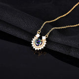 Pink Princess Hot Silver Wedding Necklace & Pendants