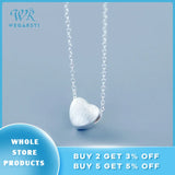 Hot Silver Heat Charm Pendant Necklaces For Women